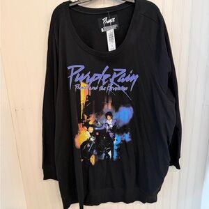 Prince Black Graphic Sweatshirt